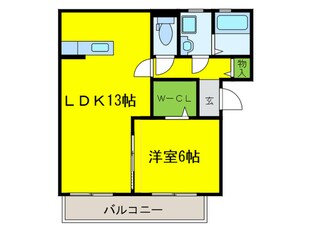 セジュ－ル　ピアの物件間取画像